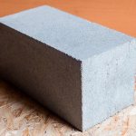 Sand concrete blocks