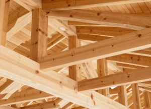Splicing rafters in the ridge area - basic technological techniques