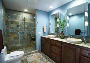 Как оформить ванную комнату (санузел) в частном доме?