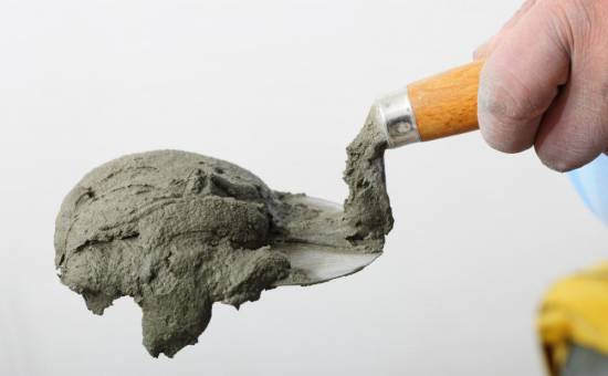 как развести цемент с песком