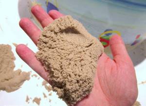 какой песок брать для приготовления цпс