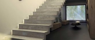 Лестницы из бетона являются наиболее популярными среди конструкций данного типа