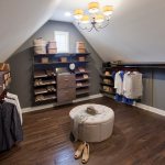 Мансарда в качестве гардеробной