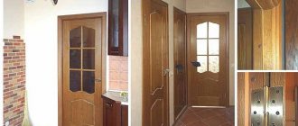 interior door in the house