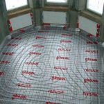 Installation of floor and convective heating