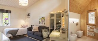 decorating the walls of a wooden house with your own hands using plasterboard