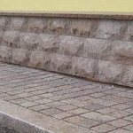 Отмостка из тротуарной плитки и брусчатки