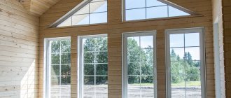 Panoramic glazing