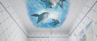 Потолок из панелей ПВХ