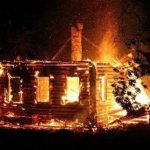 Пожар в деревянном доме