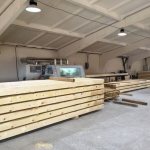 Production of profiled timber