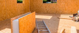 Размер СИП-панелей для дома