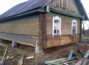 Реставрация старого деревянного дома своими руками