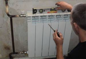 Установка биметаллических радиаторов отопления монтаж своими руками, видео